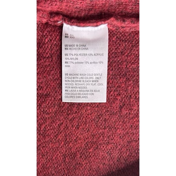 State of Day Women's Indulge & Rest Loungewear Tunic Hoodie - Maraschino XLarge - Picture 8 of 8